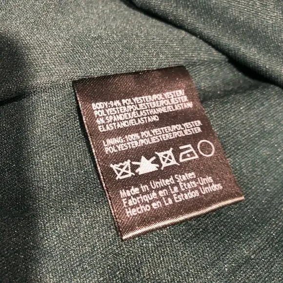 BHLDN Rossi Crepe Maxi Dress Gown Dark Green Size US 12 - Picture 7 of 14